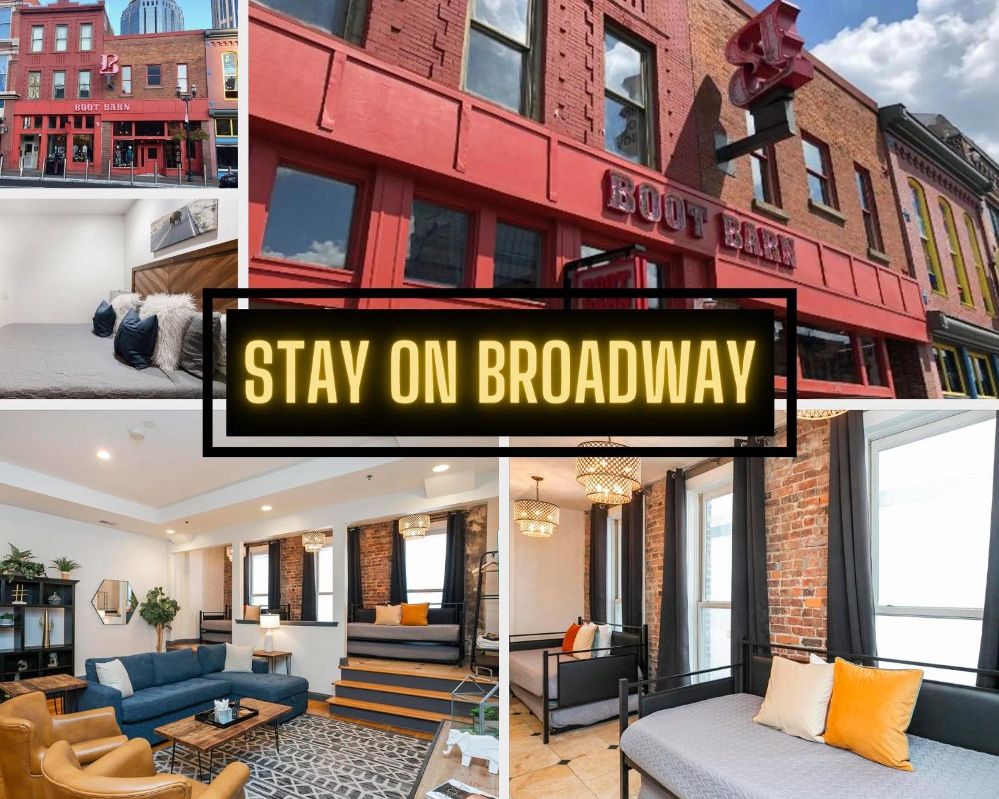Loft Literally On Broadway Live Music & Bars Nashville Exteriör bild